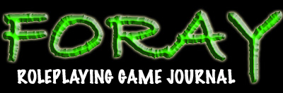 FORAY Roleplaying Game Journal